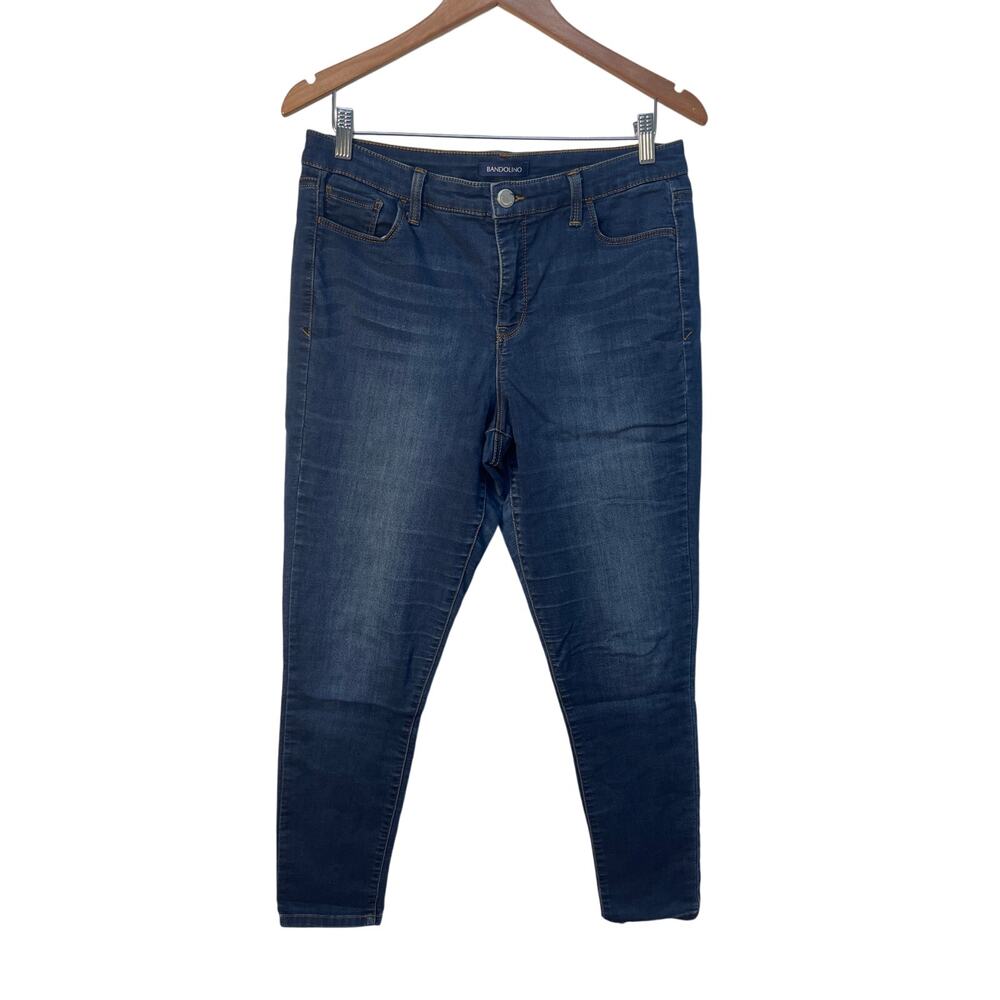 Banolino Denim Blue Thea Jeans Stretchy Size 12